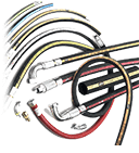 Assorted hoses and ferrules