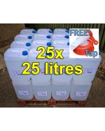 Deionised Water - 25 litres x 25 (625 litres)