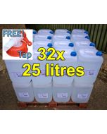 Deionised Water - 25 litres x 32 (800 litres)