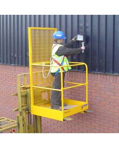 Forklift Safety Access Platform Cage Single Person Lift Up Bar