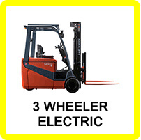Three Wheeled Forklift